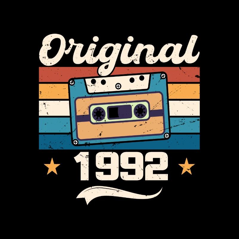 Geboren Geschenk Original 1992 Geschenkidee 1992