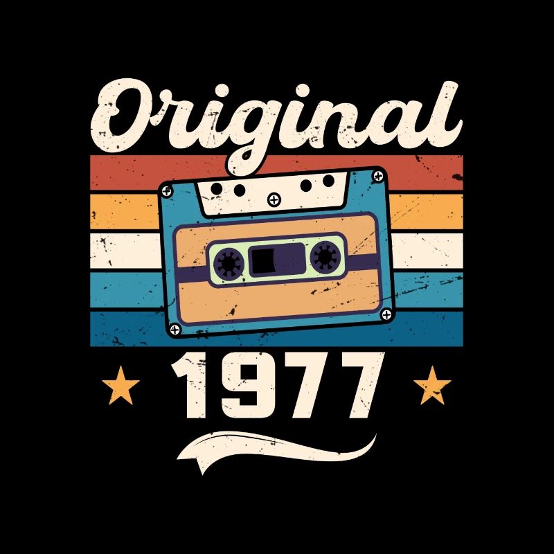 Geboren Geschenk Original 1977 Geschenkidee 1977