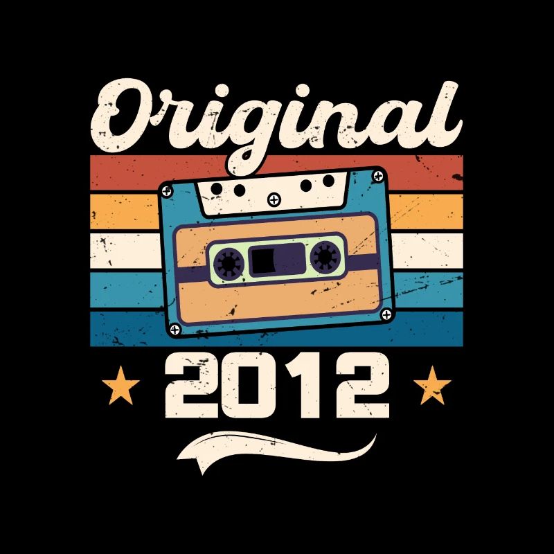 Geboren Geschenk Original 2012 Geschenkidee 2012