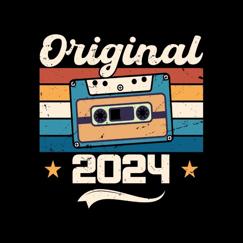 Geboren Geschenk Original 2024 Geschenkidee 2024