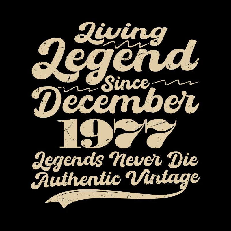 Es war einmal eine Legende. Dezember 1977 Geburts