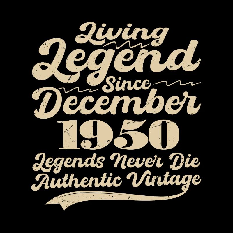 Es war einmal eine Legende. Dezember 1950 Geburts