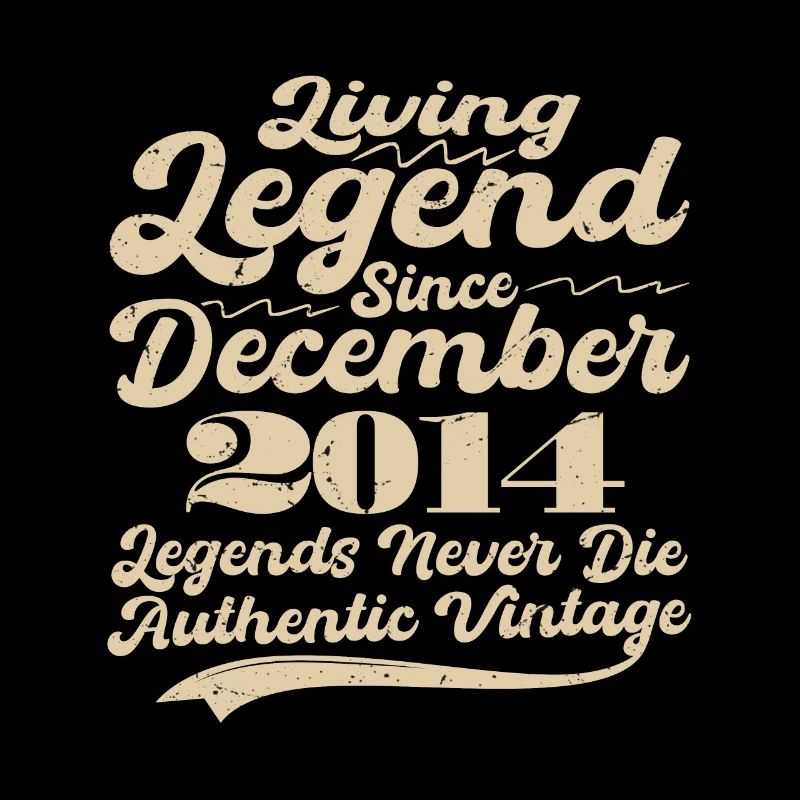 Il était une fois une légende. Décembre 2014 Naissance