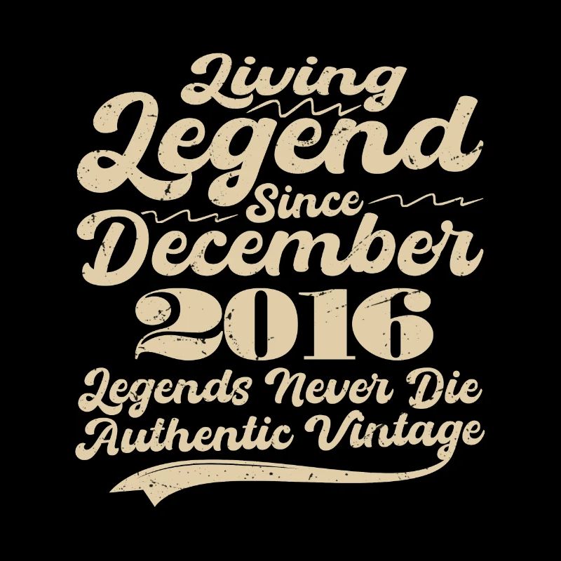 Es war einmal eine Legende. Dezember 2016 Geburts