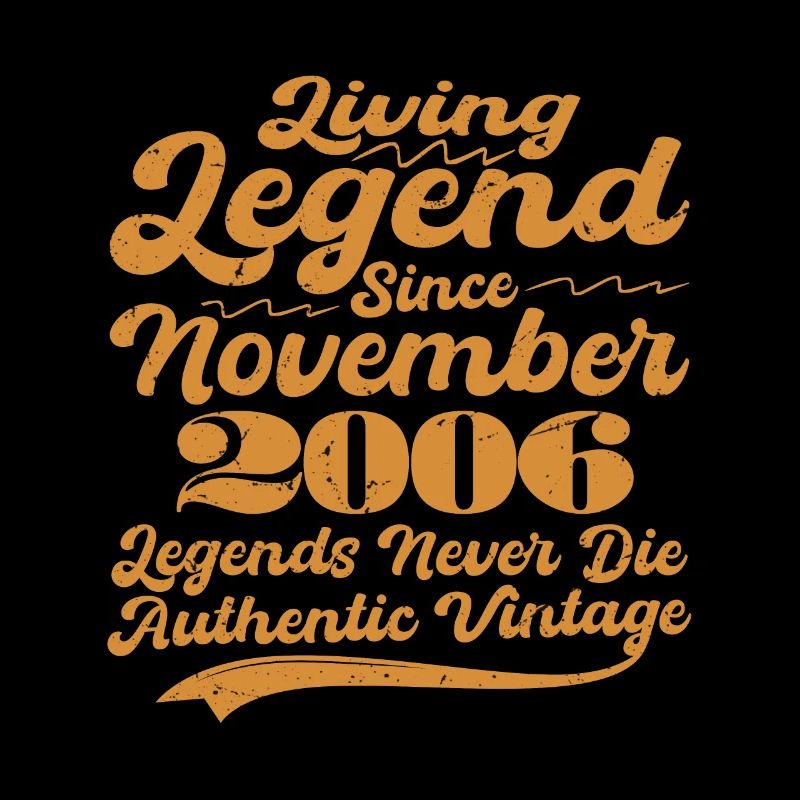 Es war einmal eine Legende. November 2006 Geburts