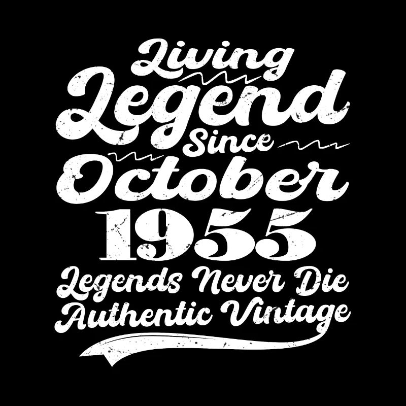 Il était une fois une légende. Octobre 1955 Naissance