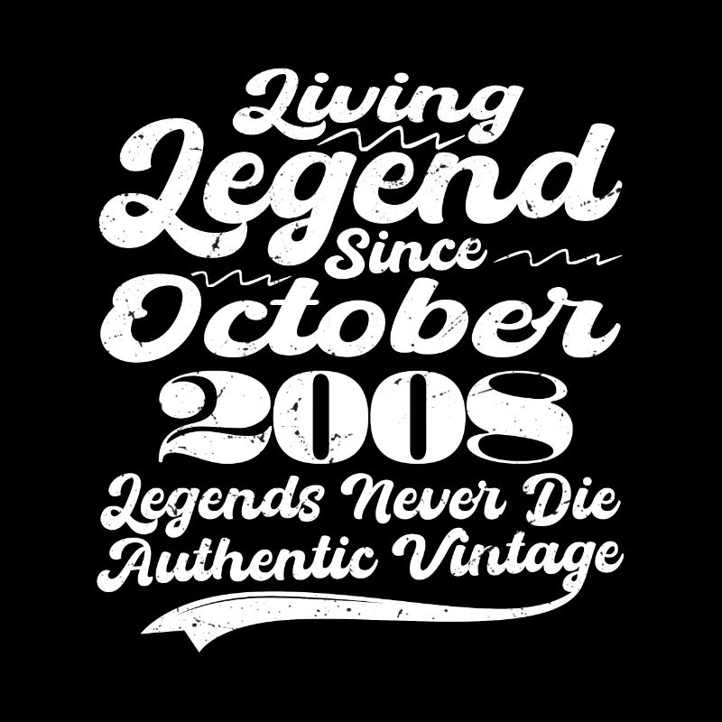 Il était une fois une légende. Octobre 2008 Naissance