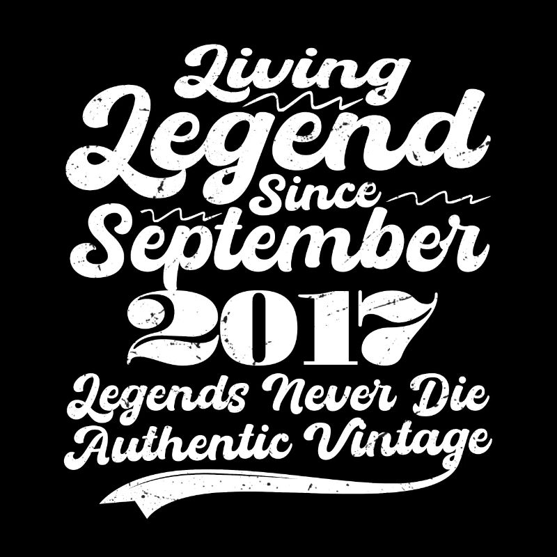 Il était une fois une légende. Septembre 2017 Naissance