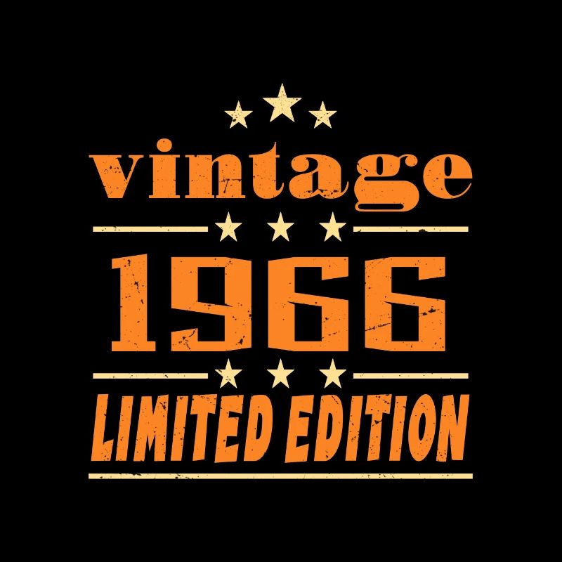 1966 Vintage Retro Birthday Bday Gift 1966