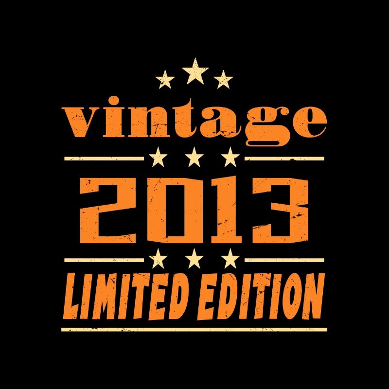 2013 Vintage Retro Geburtstag Bday Geschenk 2013
