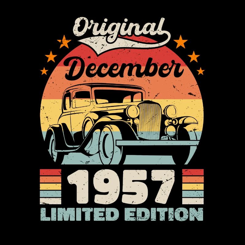 Dezember 1957 Geburtstagsgeschenk Dezember 1957