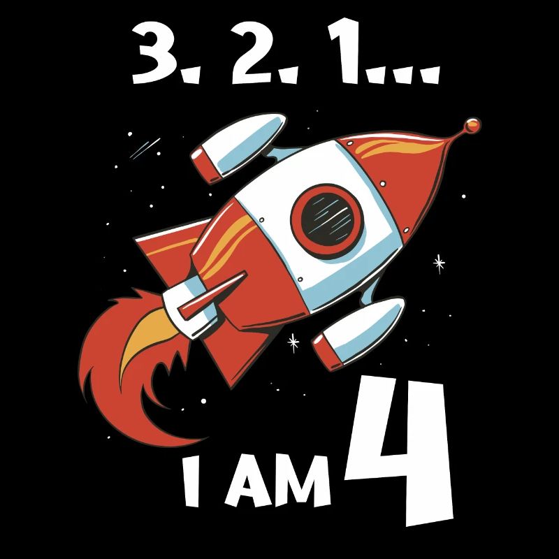 Geschenk 4 Jahre Geburtstagskind