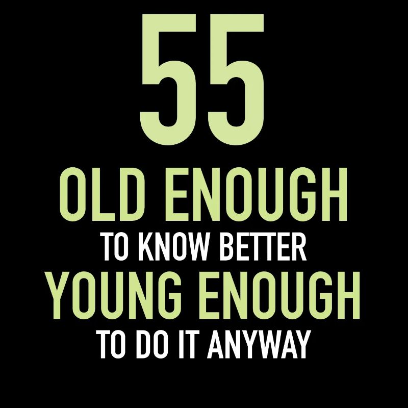 Geschenk 55 Jahre Geburtstagskind