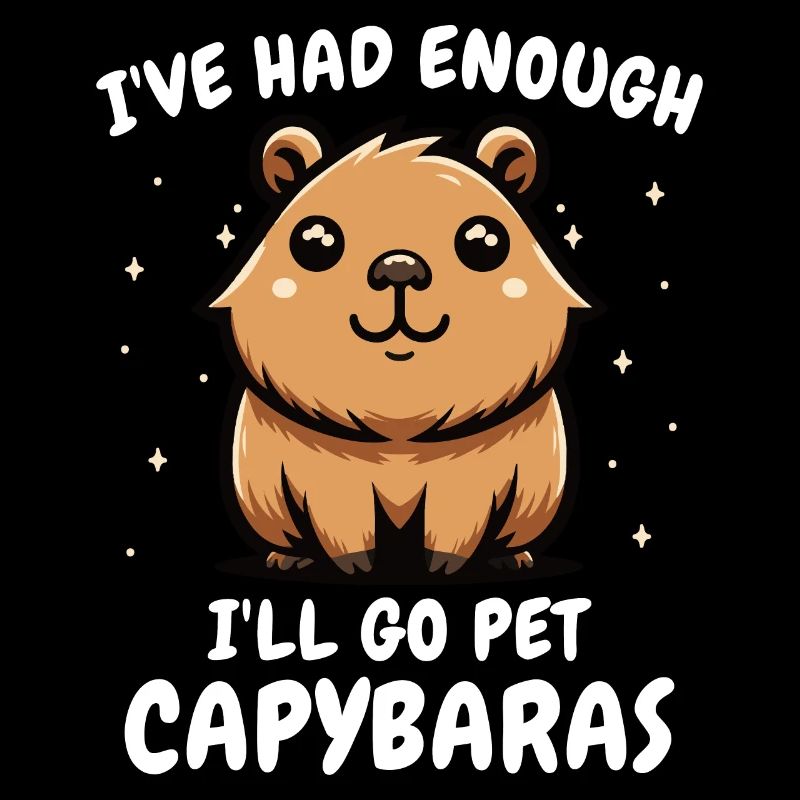 Capybara Wasserschwein Nagetier Tier
