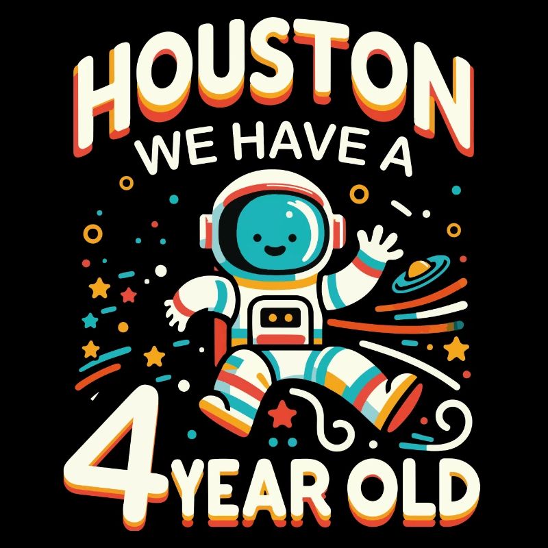 Geschenk 4 Jahre Geburtstagskind