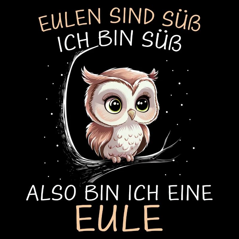 Nachteule Eule Eulen Vogel