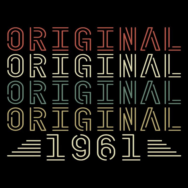Original 1961 Vintage Retro Geburtstagsgeschenk
