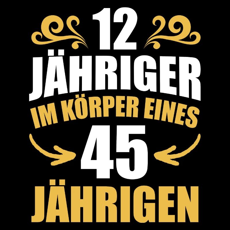 Geburtstagsgeschenk 45 Jahre Geburtstagskind