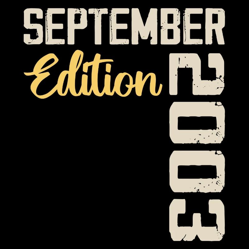 Septembre 2003 - 21e Anniversaire September 2003