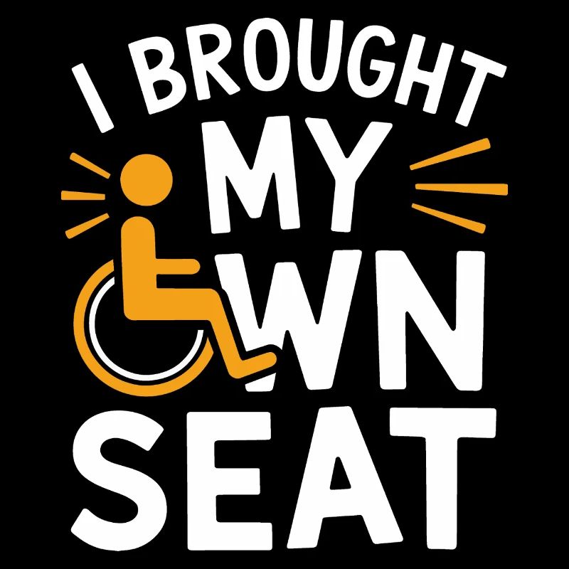 Rollstuhl Rollstuhlfahrer Behinderung Humor