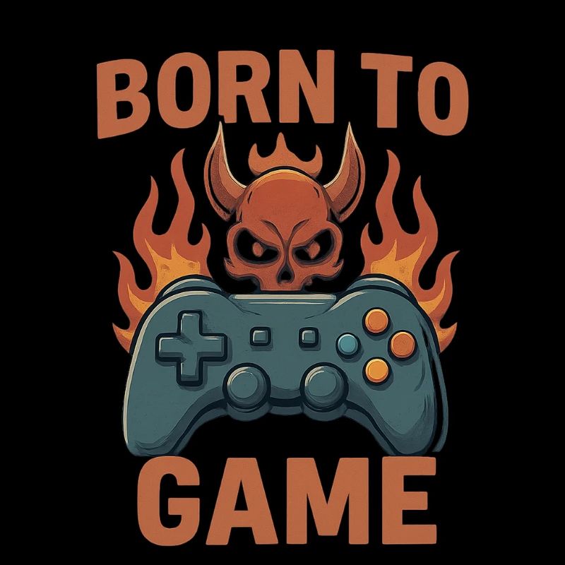 Born to Game – Fire Skull Controller