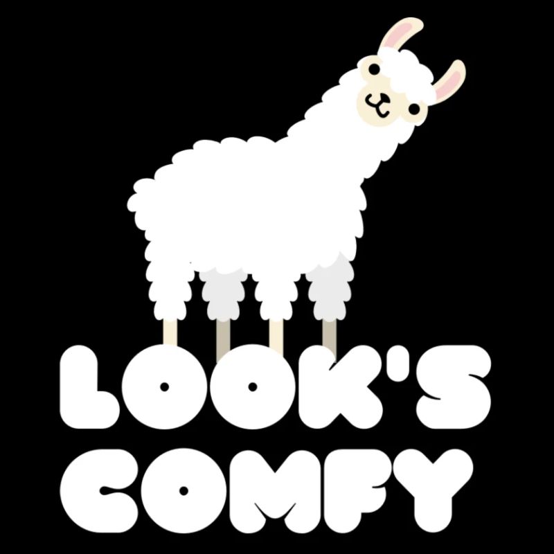 Süßes Lama | Looks Comfy Design | Süßes Geschenk