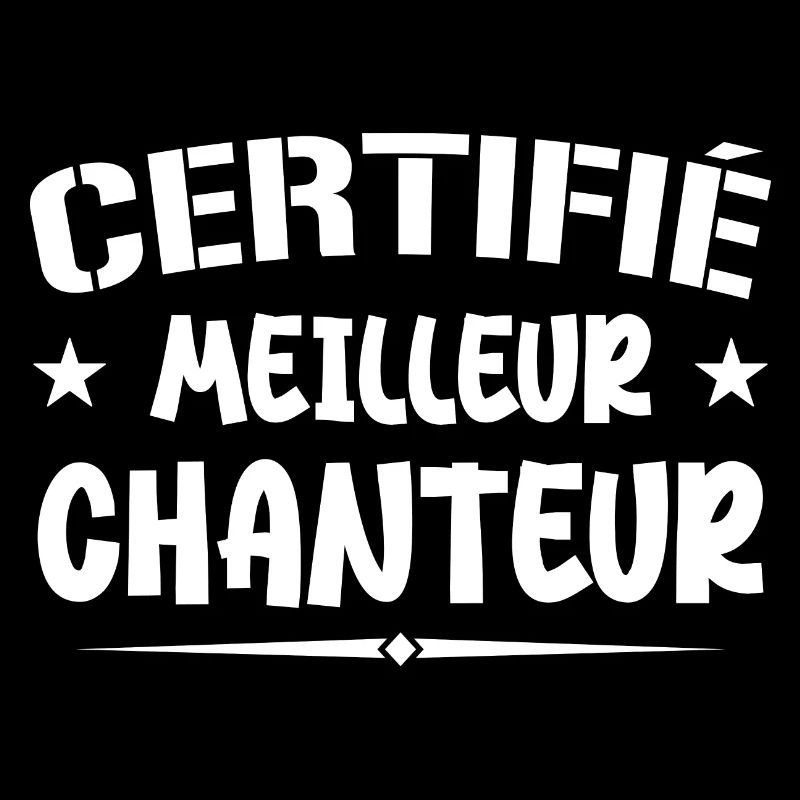 Certified Best Singer - Singer Gift