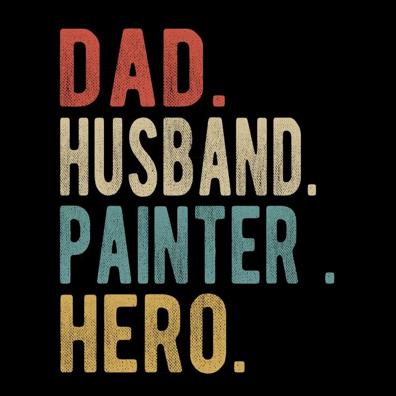 Maler Papa Ehemann Held