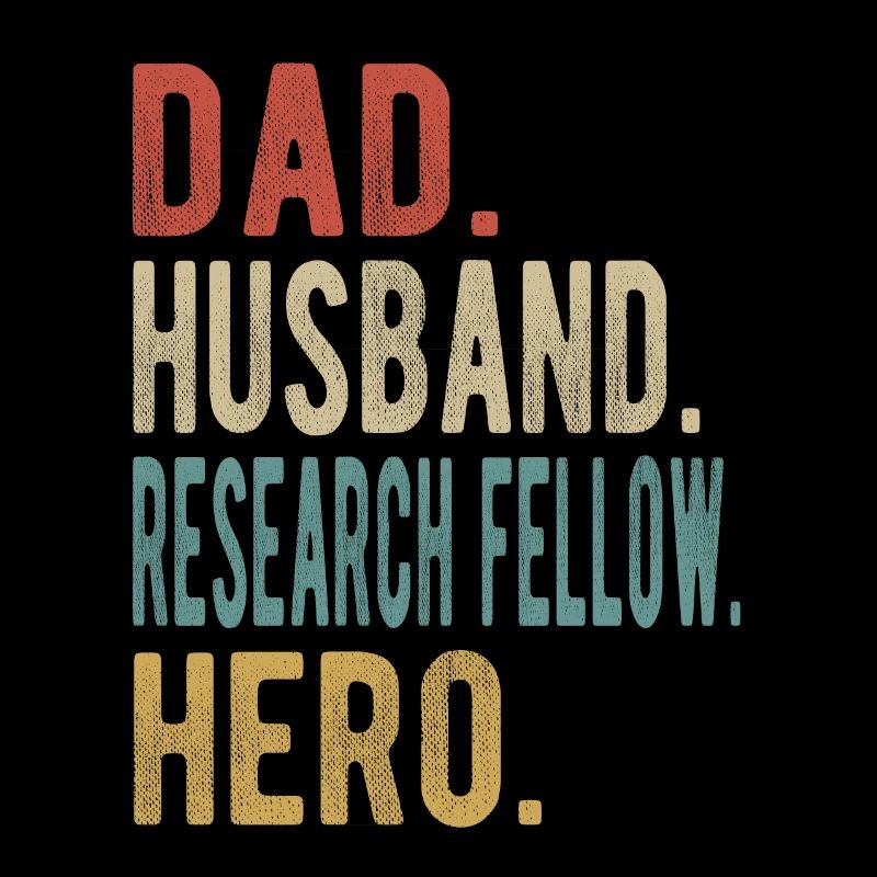 Wissenschaftlicher Mitarbeiter Papa Ehemann Held