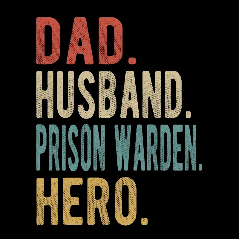 Gefängniswärter Papa Ehemann Held