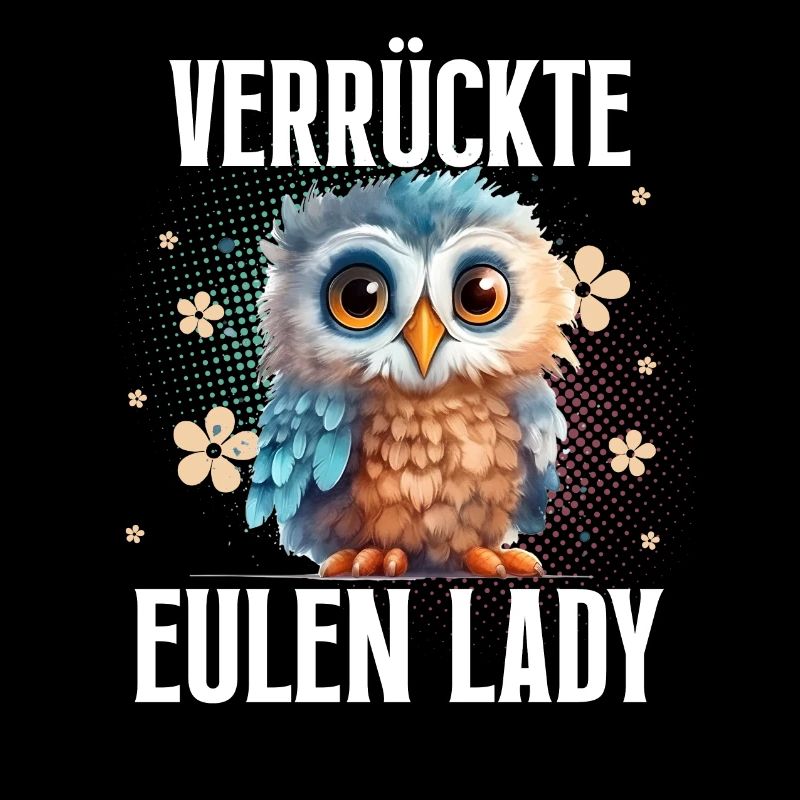 Verrückte Eulen Lady