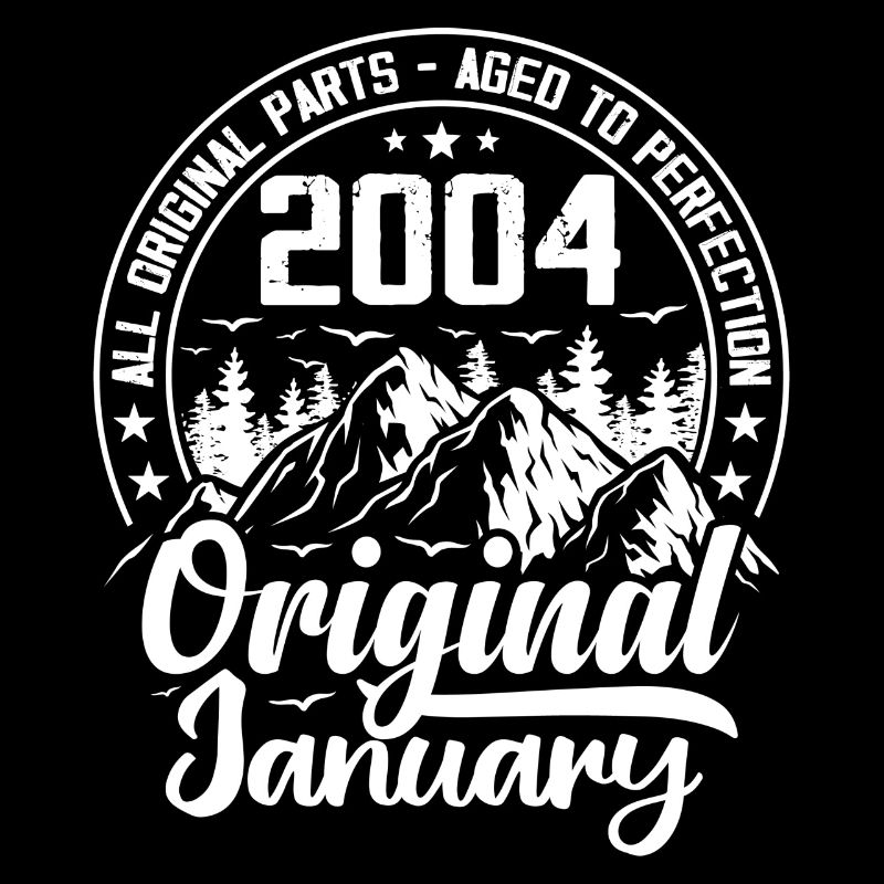 janvier 2004 Original 20 Ans Cadeau Anniversaire