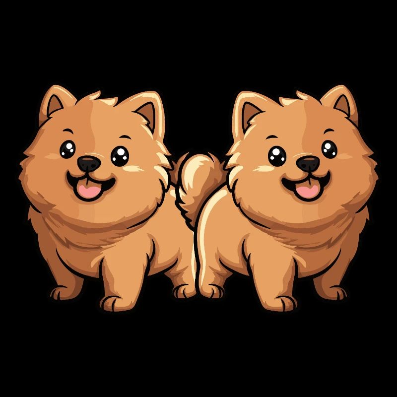 Chow Chow Chien Bande dessinée