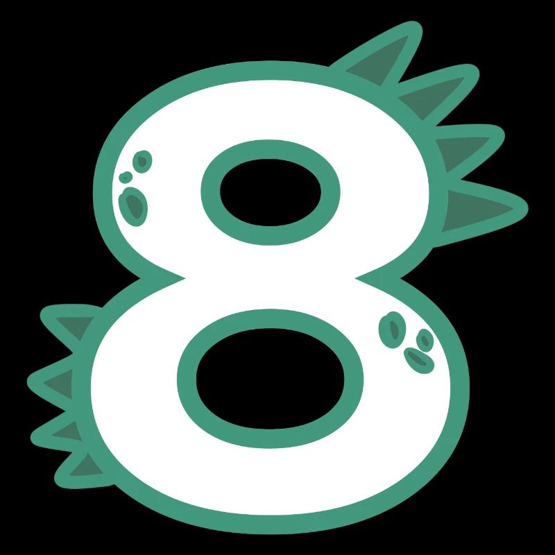 Zahl 8