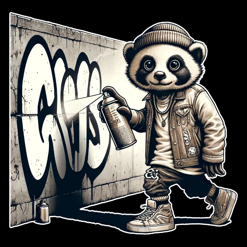 Panda Graffiti