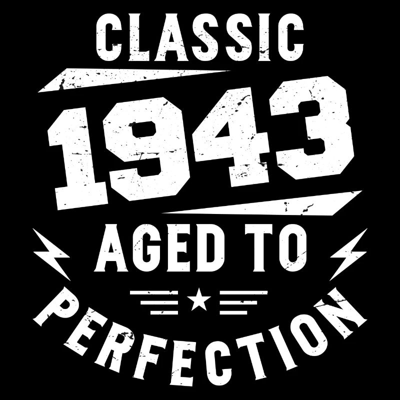 1943 Classic 1943 Geburtstagsgeschenk 1943 Jahrgang