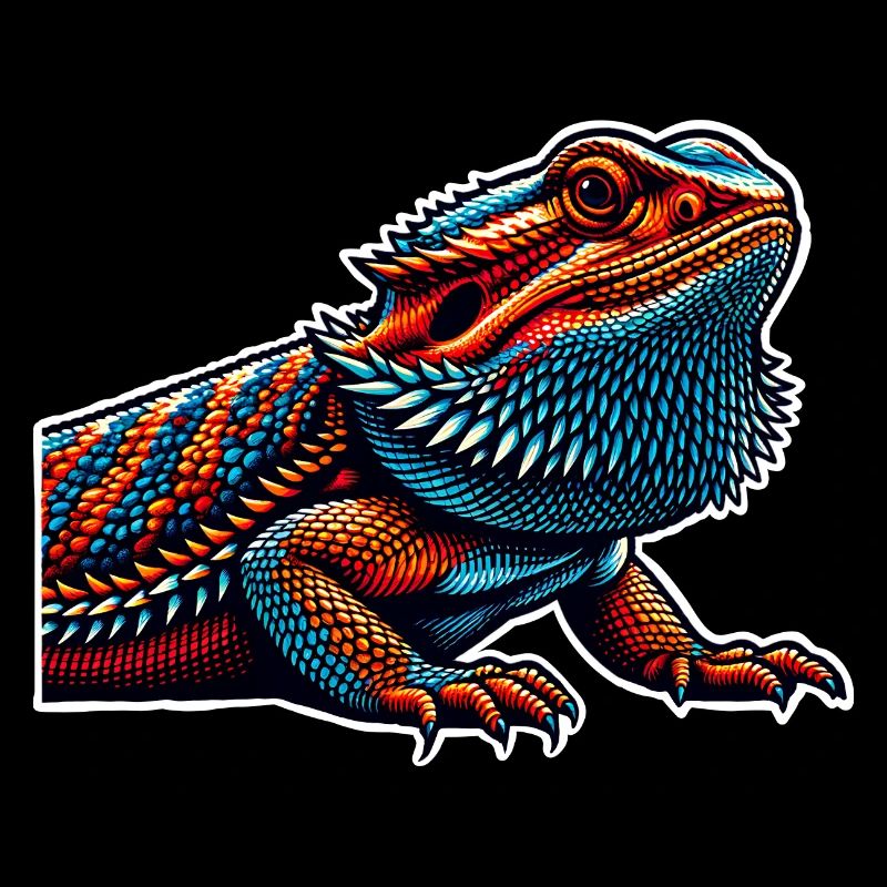 Bartagame Bartagamen Dragon barbu
