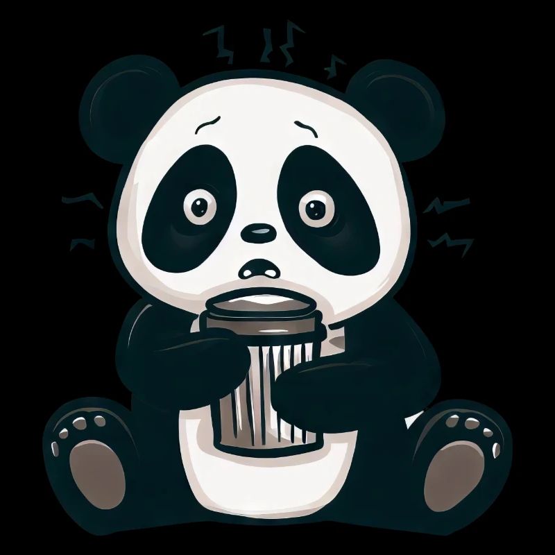 Caffeine Panda: From Morning Grouch to Early Riser