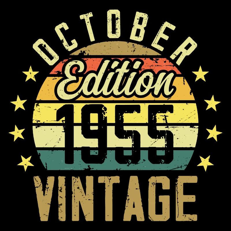 The legends were born in October 1955 - 1955