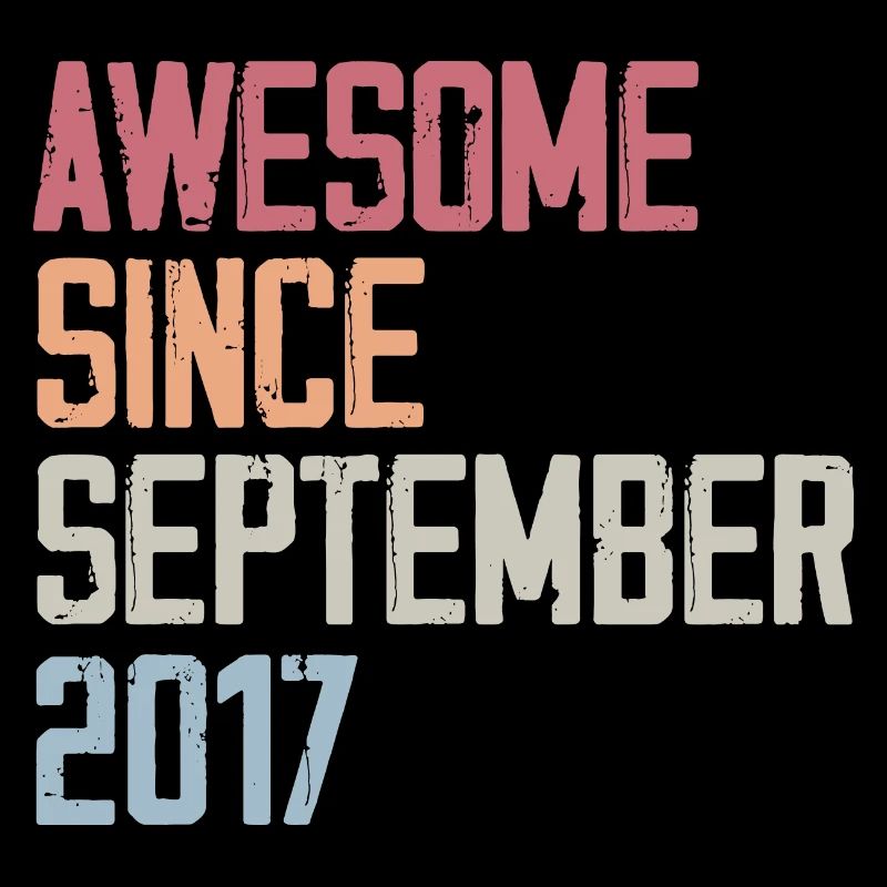 Bogosse geboren im September 2017 Geburtstagsgeschenk