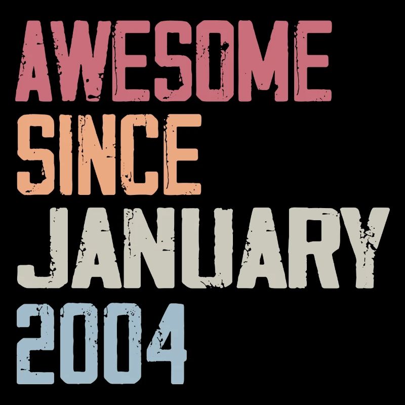 Birthday January 2004 Retro 2004 January