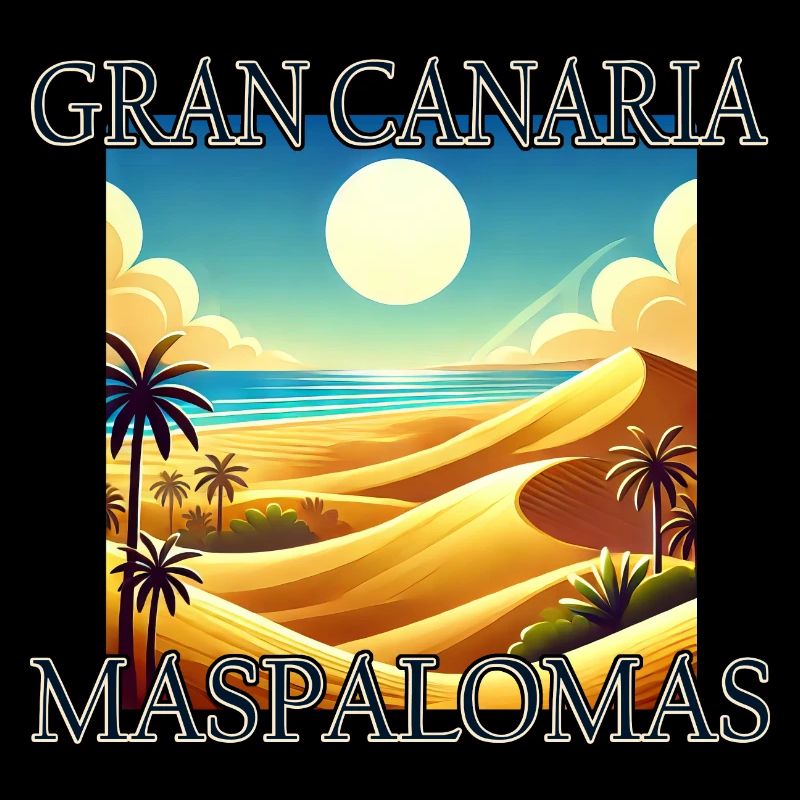 Maspalomas Dünen Strand Wüste Gran Canaria