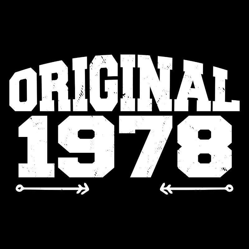 Original 1978 | Cadeau d’anniversaire 1978