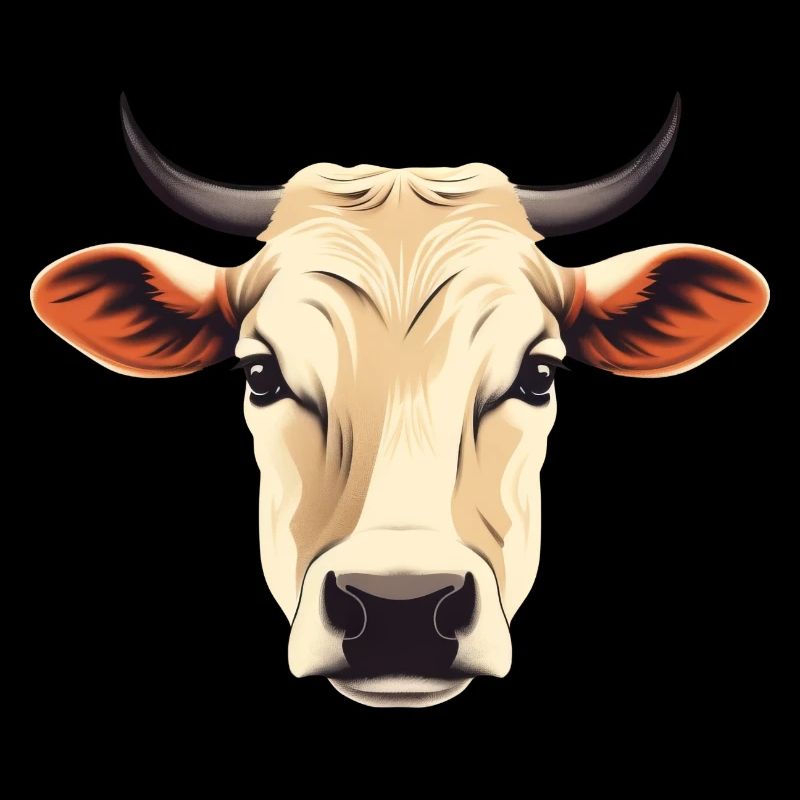 Vache, Buffle, Taureau - Conception de la tête