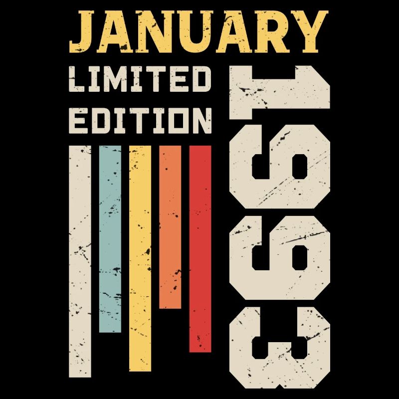 Janvier 1993 - Cadeau anniversaire Janvier 1993