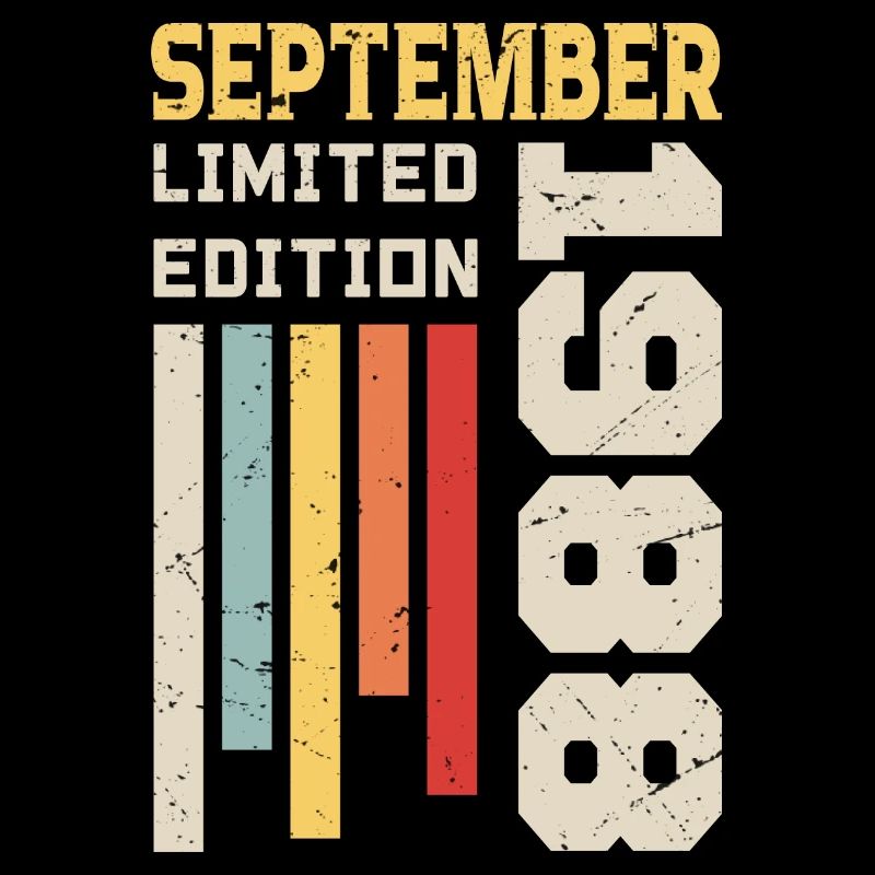 September 1988 Geburtstagsgeschenk September 1988