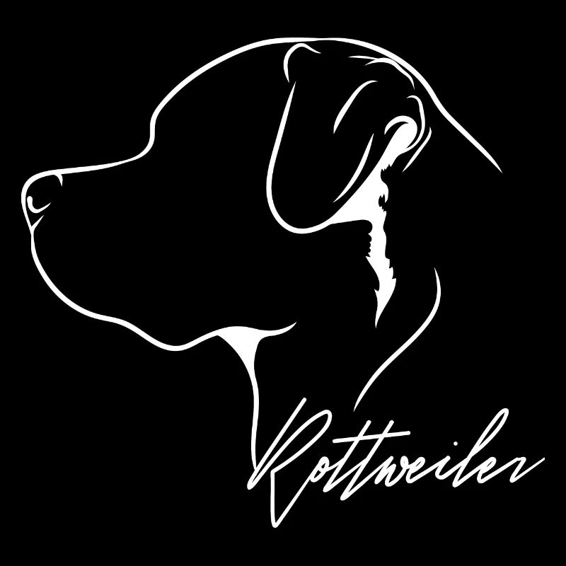 Rottweiler Profil Chiens Chien Wilsigns
