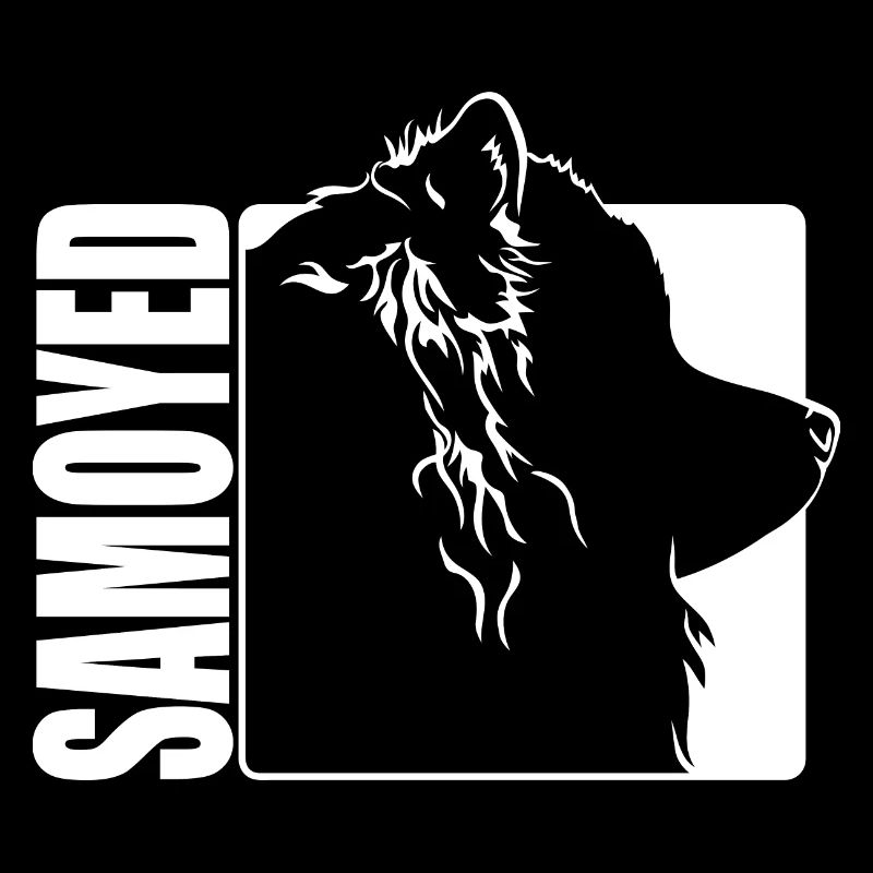 Samoyed Profil Hunde Hund Wilsigns