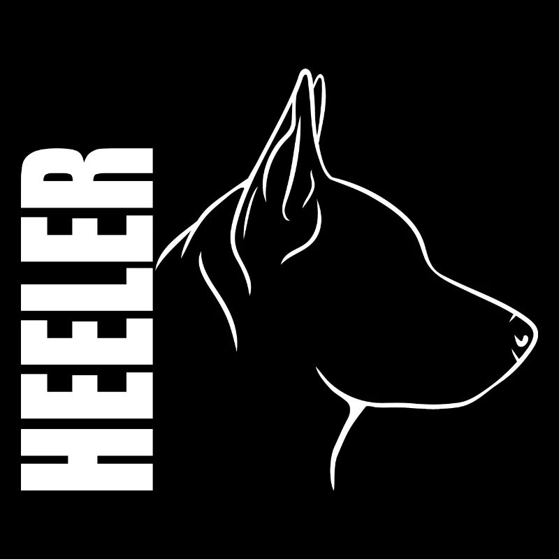 Heeler Profil Cattle Dog Hunde Hund Wilsigns