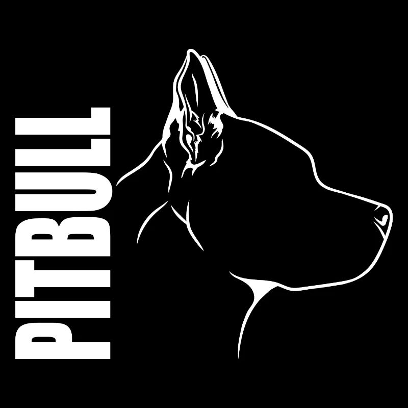 American Pitbull Profil Hunde Hund Wilsigns